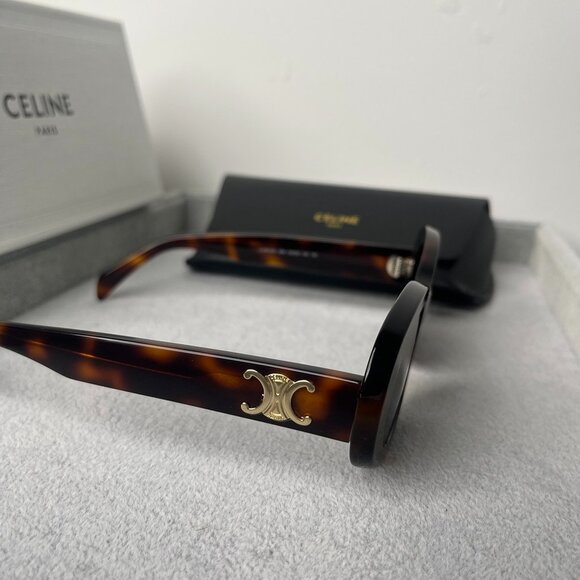 Celine Triomphe Oval Sunglasses - Picture 3 of 6